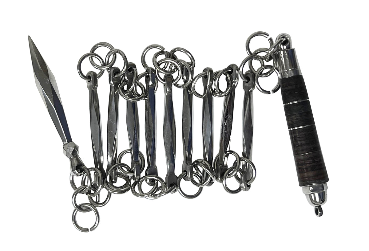 Diamond Cut Heavy Chain Whip 2.2 Lb 1.5lb 1lb Wing Lam Enterprises