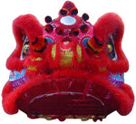 Red Traditional Lion Dance Head
