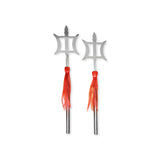 Double Hook Spear Short Double Halberd