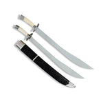 Wushu Double Broadswords w/ Scabbard