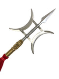 Combat Stainless Steel Double Halberd Two Piece