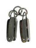 Two or Three Section Sectional Metal Ring Staff Swivels