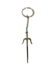 Silver Sai Keychain