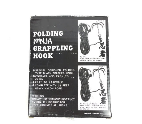 Folding Ninja Grappling Hook – Wing Lam Enterprises
