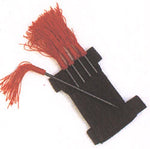 5 pcs Darts Ninja Spike Set with Red Tassel and Wrist Holder
