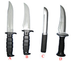 Flexible Rubber Knives Training Practice Knife Knives