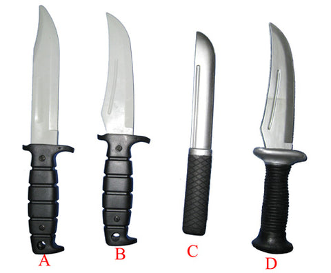 Flexible Rubber Knives Training Practice Knife Knives