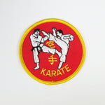Karate Kumite Patch 3" - Embroidery Style - Cotton