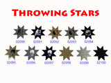 Pro Octagonal Throwing Stars 2.75"