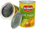 Del Monte Fruit Cocktail Can Safe