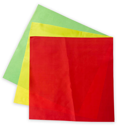 Kung Fu Weapon Flags Red Yellow Green