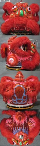 Red Fut San Lion Head