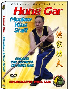 (Hung Gar DVD #04) Monkey King Staff by Sifu Wing Lam