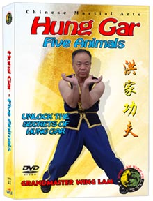 (Hung Gar DVD #11) Five Animals by Sifu Wing Lam