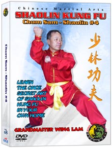 (Shaolin DVD #08) Chum Sam (Strike to the Heart) Kuen Chinese Traditional Shaolin Kung Fu