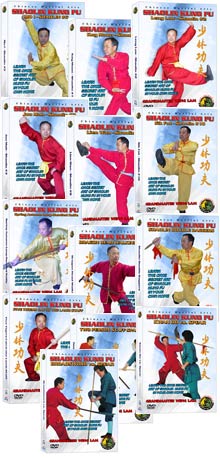 (Shaolin DVD #12-24) Shaolin Level Three - Advanced Chinese Traditional Shaolin Kung Fu