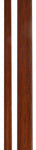 Red Oak Single Taper Long Pole Wing Tsun Staff 8'