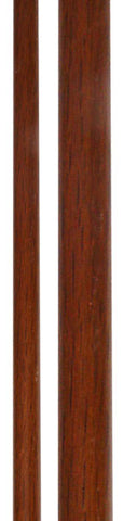 Red Oak Single Taper Long Pole Wing Tsun Staff 8'