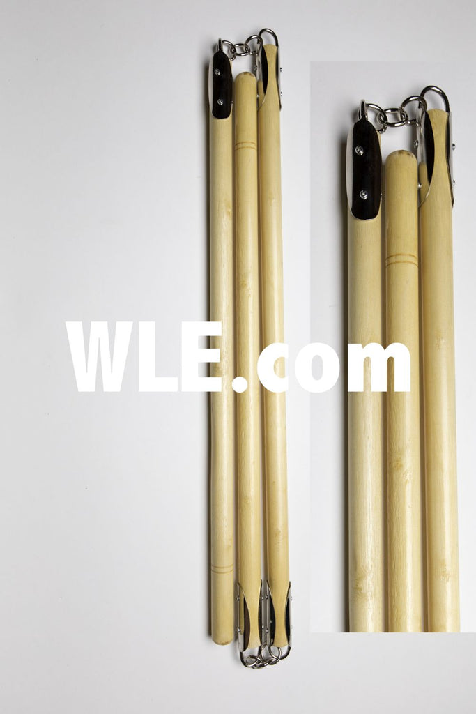 Traditional White Wax Wood Three-Section Staff – Wing Lam Enterprises