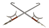Combat Steel Tiger-Head Hook Swords