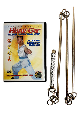 Hung Gar Plum Flower 3 Section Chain Whip