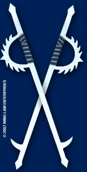 Double Nine Teeth Hooks Sword – Wing Lam Enterprises