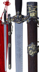 Two Tone Dragon Face Straight Sword