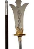 Two Section Three Point Two Edge Dragon Head Sword